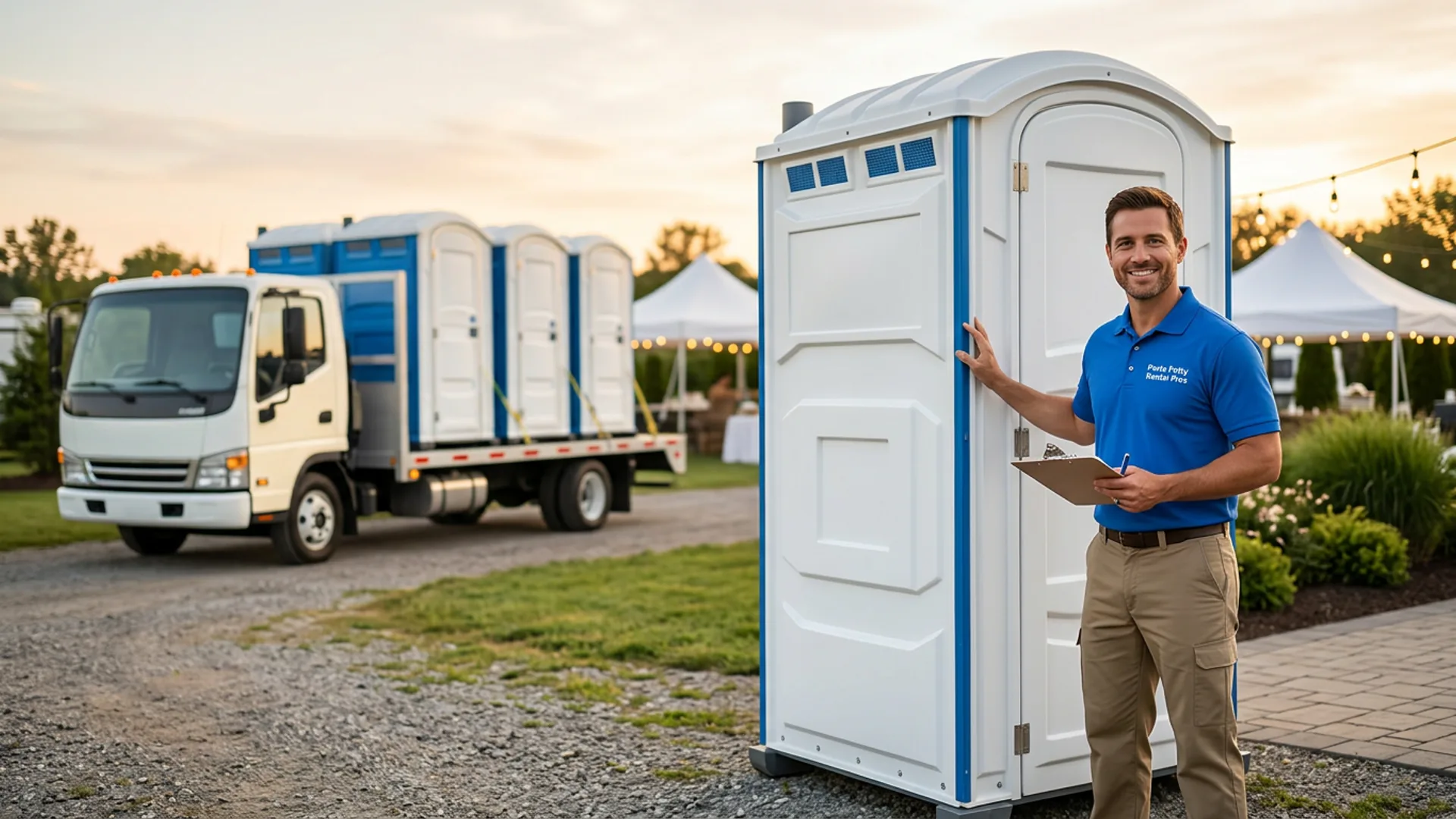 Spotless Porta Potty Rental Leesburg, FL Near Me